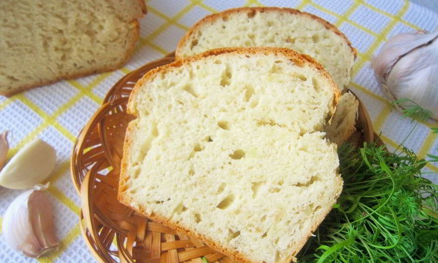 Рецепт чесночного хлеба с травами
