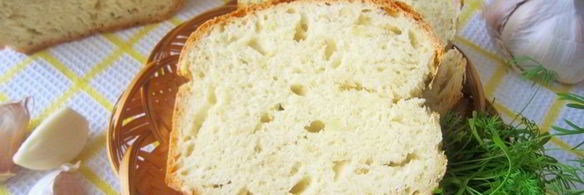 чесночный хлеб с травами