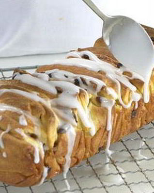 Глазированный апельсиновый хлеб