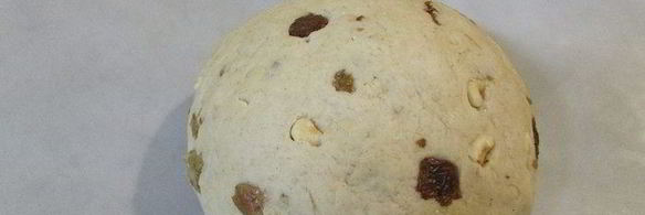 гречишный хлеб с изюмом и орехами