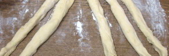 хала из 5-ти жгутов