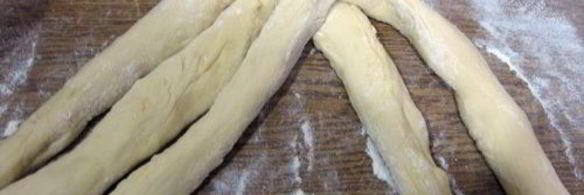 хала из 5-ти жгутов