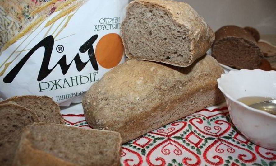 Рецепт хлеба домашнего с ржаными отрубями и льняной мукой