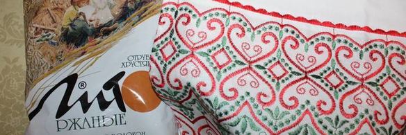 хлеб домашний с ржаными отрубями и льняной мукой