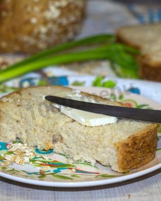 Хлеб из овсяной муки в хлебопечке