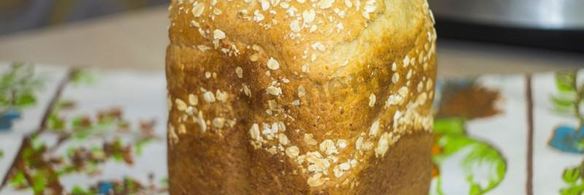 хлеб из овсяной муки в хлебопечке