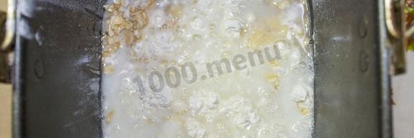 хлеб из овсяной муки в хлебопечке