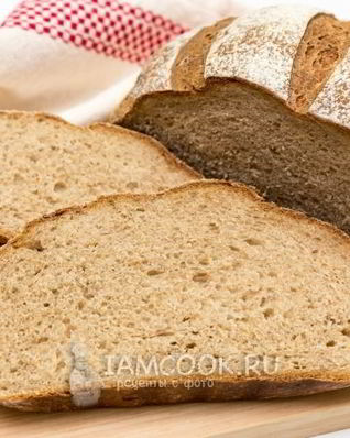 Хлеб из трех видов муки