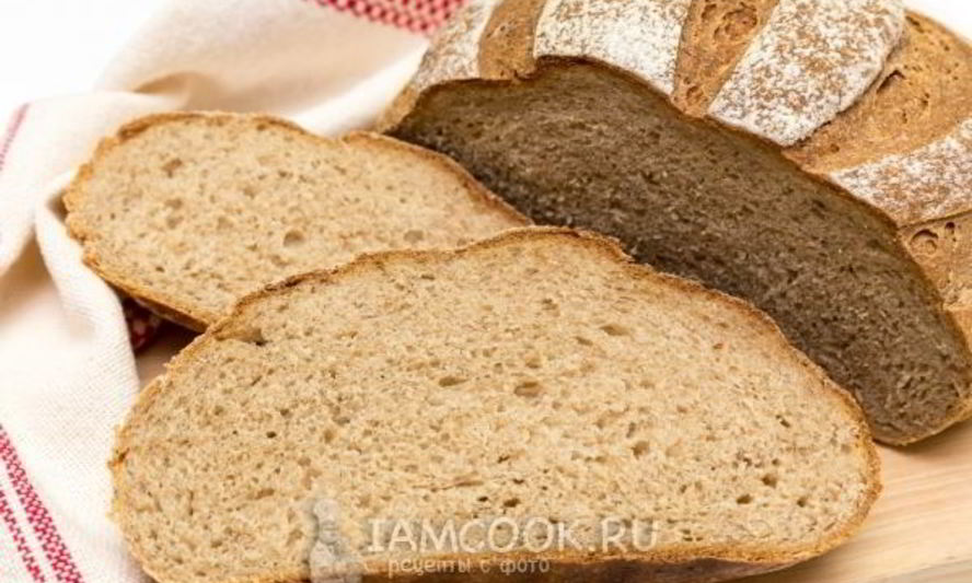 Рецепт хлеба из трех видов муки