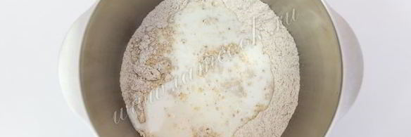 хлеб из трех видов муки