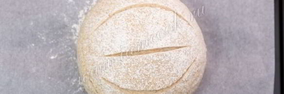 хлеб из трех видов муки