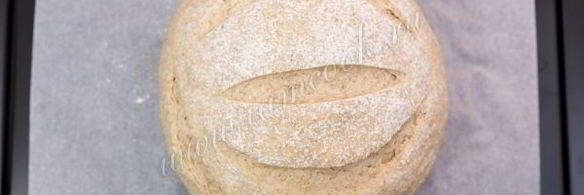 хлеб из трех видов муки