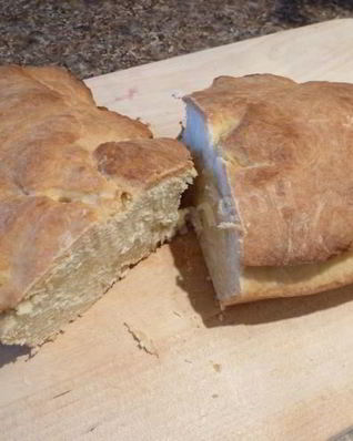 Хлеб на кефире бездрожжевой