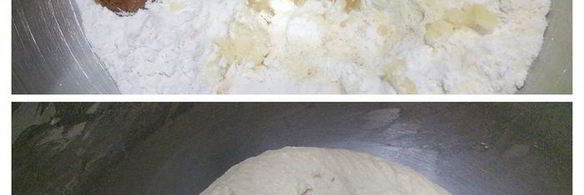 хлеб на печеных яблоках с орешками