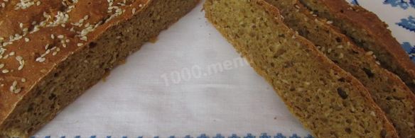 хлеб ржаной тыквенный с отрубями