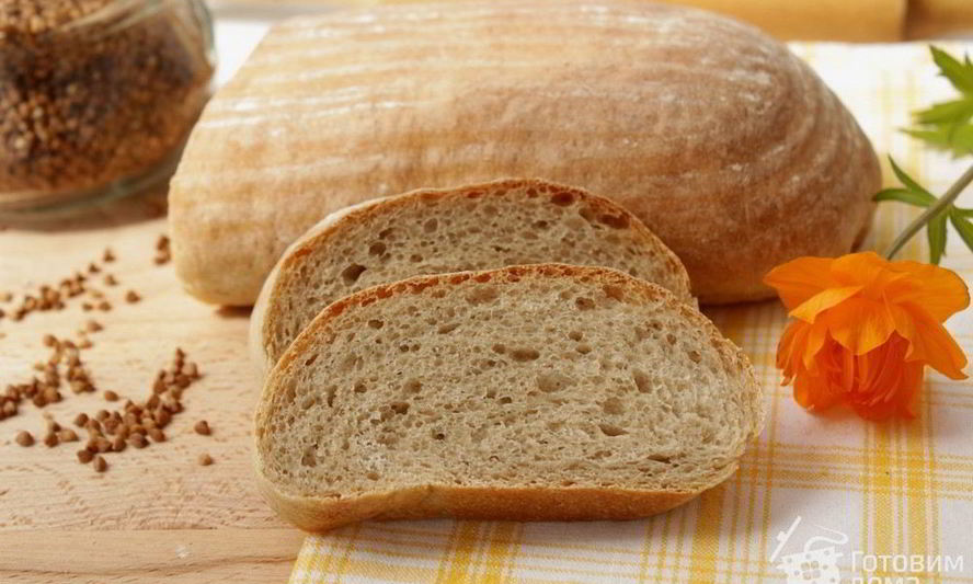 Рецепт хлеба с гречневой мукой