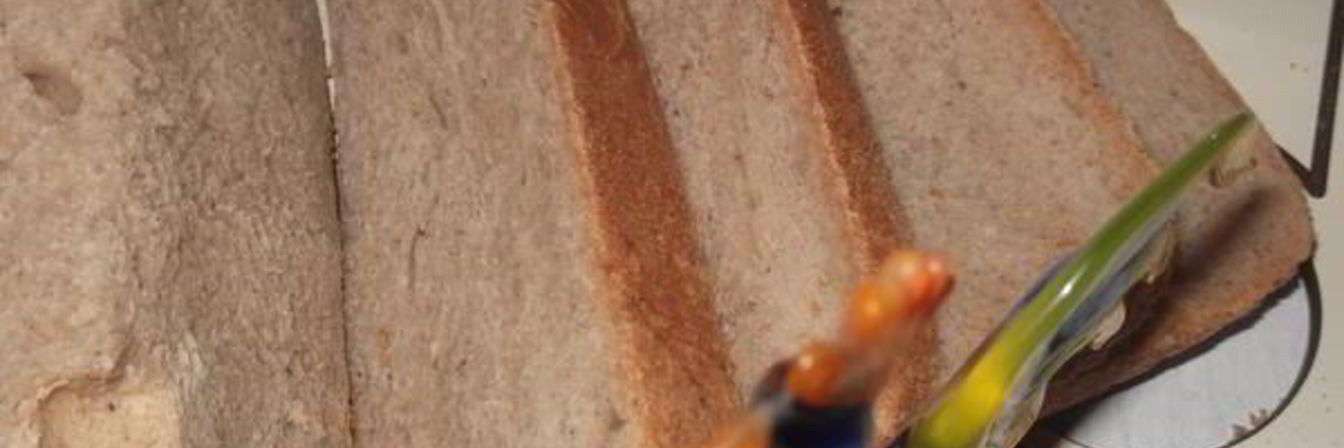 Хлеб с корицей и ореховым маслом