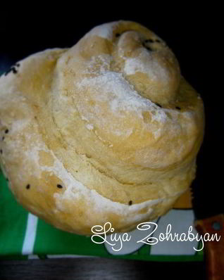 Хлеб с семолиной на картофельном отваре