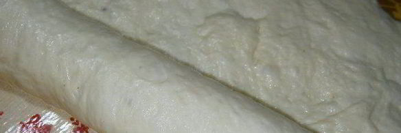 хлеб с семолиной на картофельном отваре