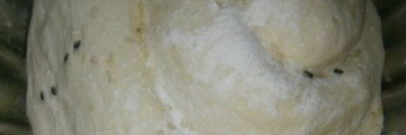 хлеб с семолиной на картофельном отваре