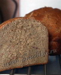 Хлеб с сыром и колбасой