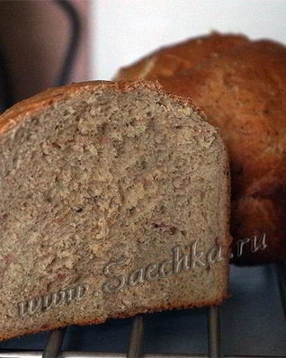 Хлеб с сыром и колбасой