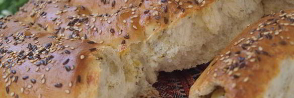 хлеб с сыром и прованскими травами