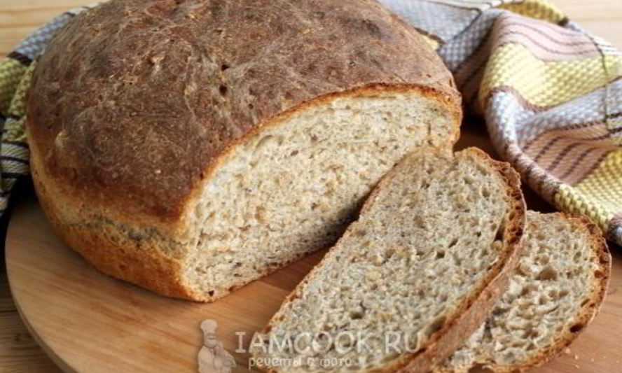 Рецепт хлеба цельнозернового с ацатаном