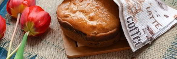 кофейный хлеб к завтраку в хлебопечке