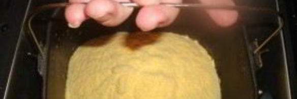 кукурузный хлеб в хлебопечке