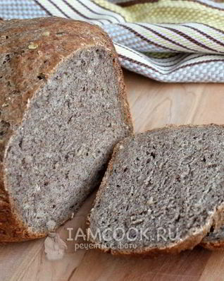 Льняной хлеб в хлебопечке