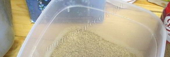 льняной хлеб в хлебопечке