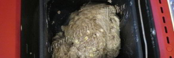 льняной хлеб в хлебопечке