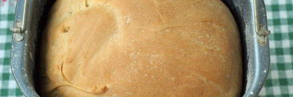 манный хлеб на молоке в хлебопечке