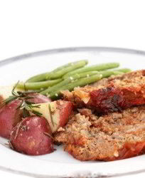 Мясной хлеб с грибами и шерри