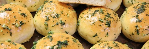 пампушки с чесноком к борщу