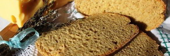 пшенично-ржаной хлеб с картофелем и сыром