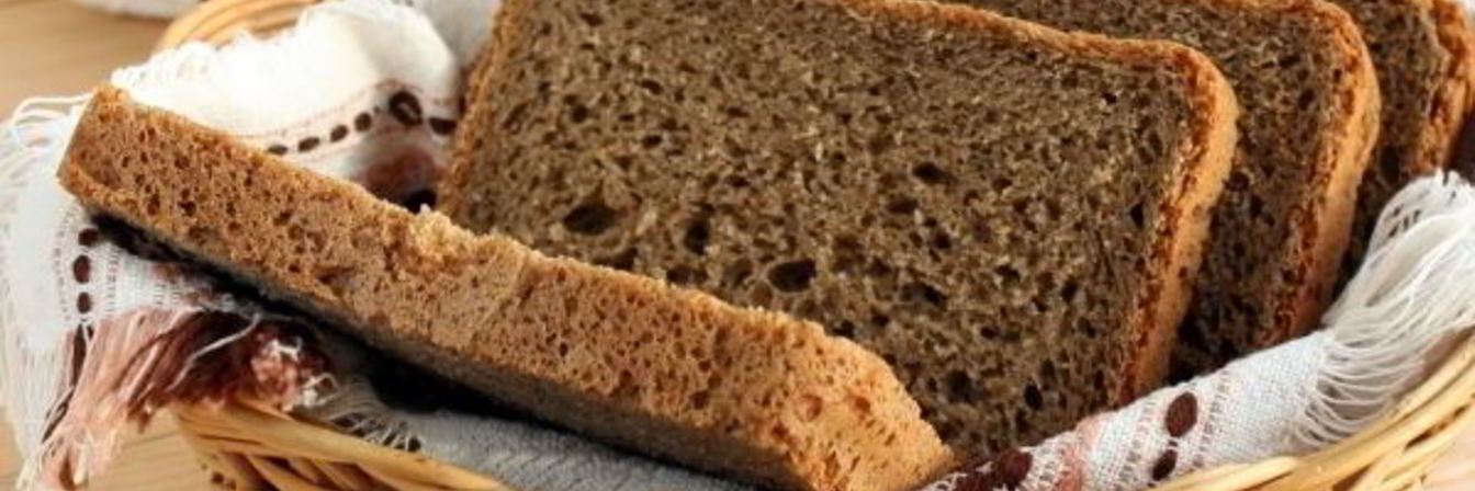 Пшенично-ржаной хлеб с кофе