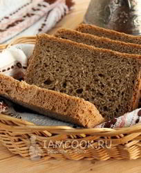 Пшенично-ржаной хлеб с кофе