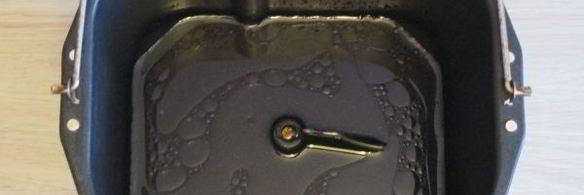 пшенично-ржаной хлеб с кофе