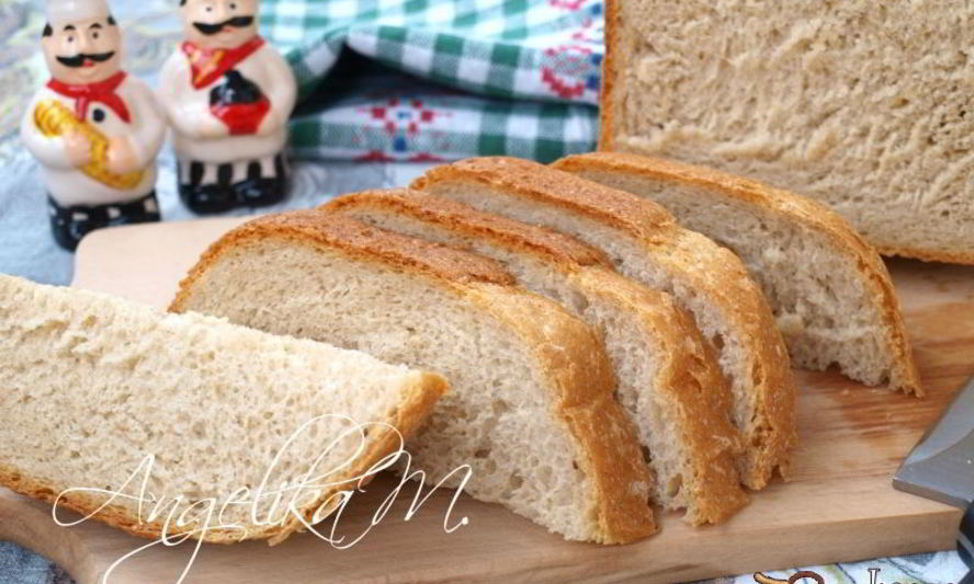 Рецепт пшенично-ржаного хлеб с кунжутом в хлебопечке