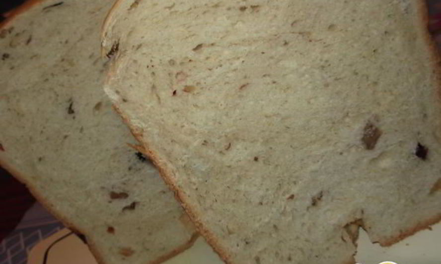 Рецепт пшеничного хлеба с сушеной клюквой