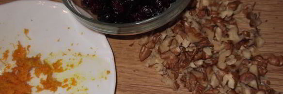 пшеничный хлеб с сушеной клюквой