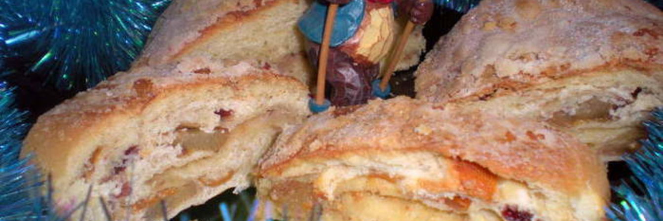 Рождественский хлеб Штоллен