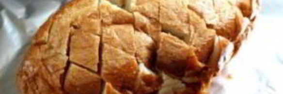 сырный хлеб с зеленью