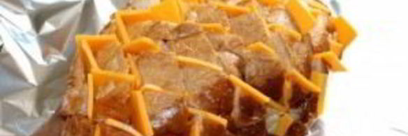 сырный хлеб с зеленью