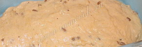 тыквенно-пшеничный хлеб в духовке