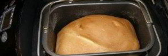 вкусный белый хлеб в хлебопечке