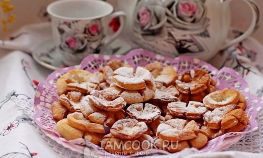 Рецепт хвороста на молоке