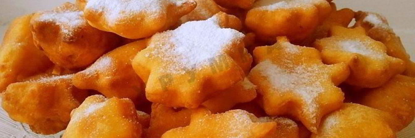 Хворост на сметане